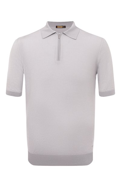 Мужская поло из шелка и кашемира ZILLI, арт. MBZ-PZ132-MILL1/MC01