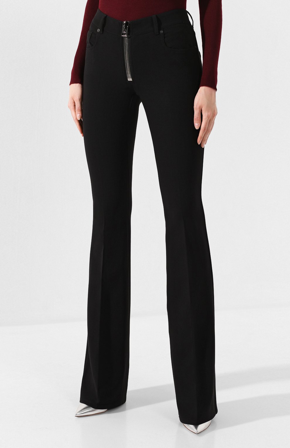 Шерстяные брюки TOM FORD черного цвета по цене 146000 руб., арт. PAW258-FAX431, фото 3 Шерстяные брюки TOM FORD, арт. PAW258-FAX431, фото 3