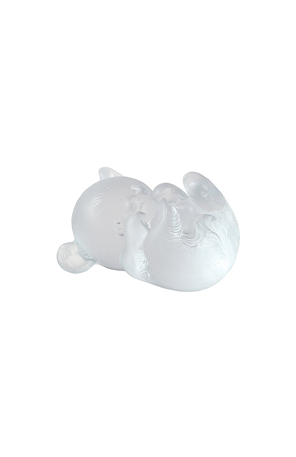 Скульптура панда лежащая meng-men LALIQUE прозрачного цвета по цене 2970000 руб., арт. 89010104, фото 1 Скульптура панда лежащая meng-men LALIQUE, арт. 89010104, фото 1