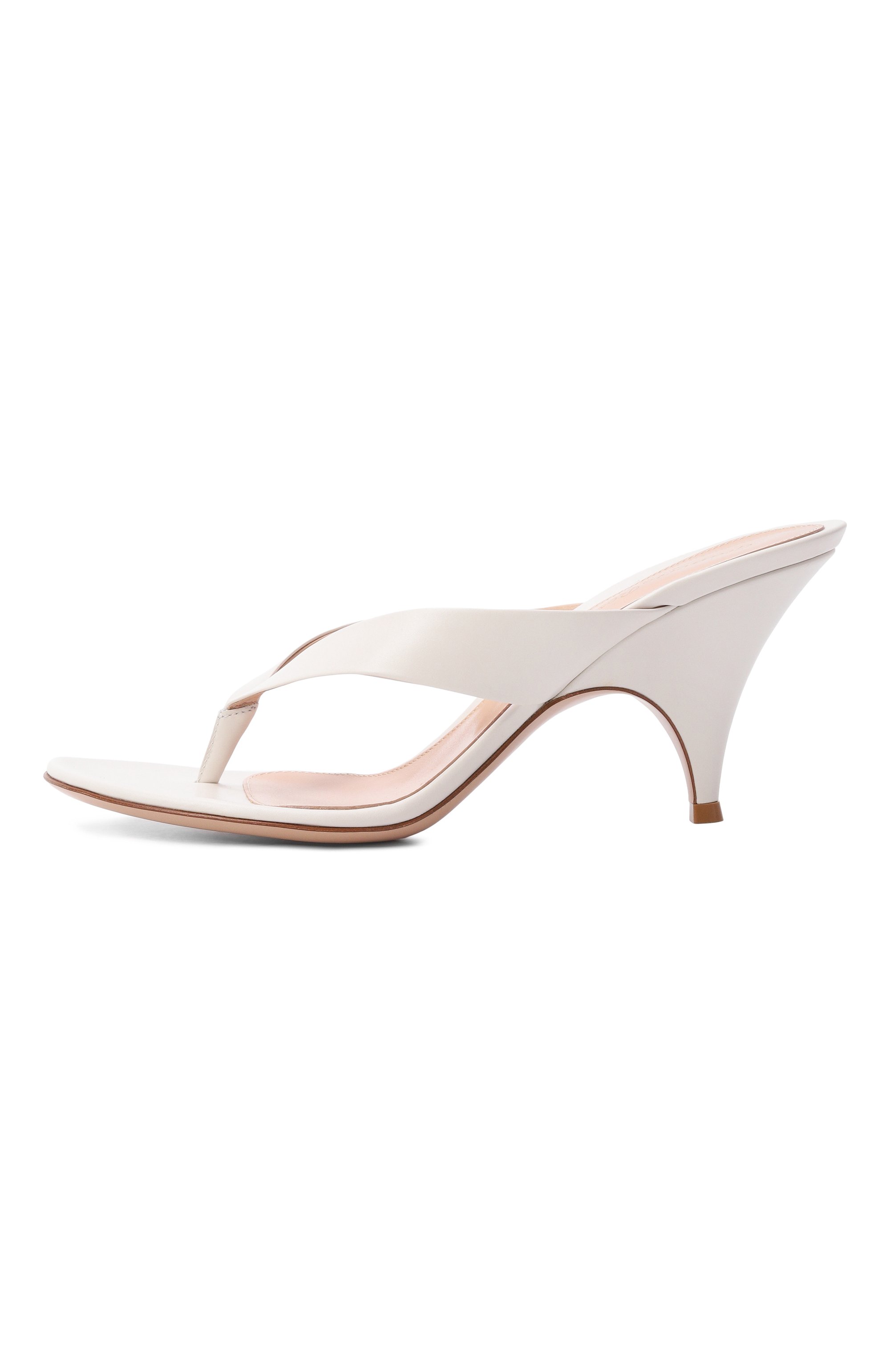 Кожаные мюли sofia 70 GIANVITO ROSSI, арт. G10138.70RIC.VIT0FFW, фото 4