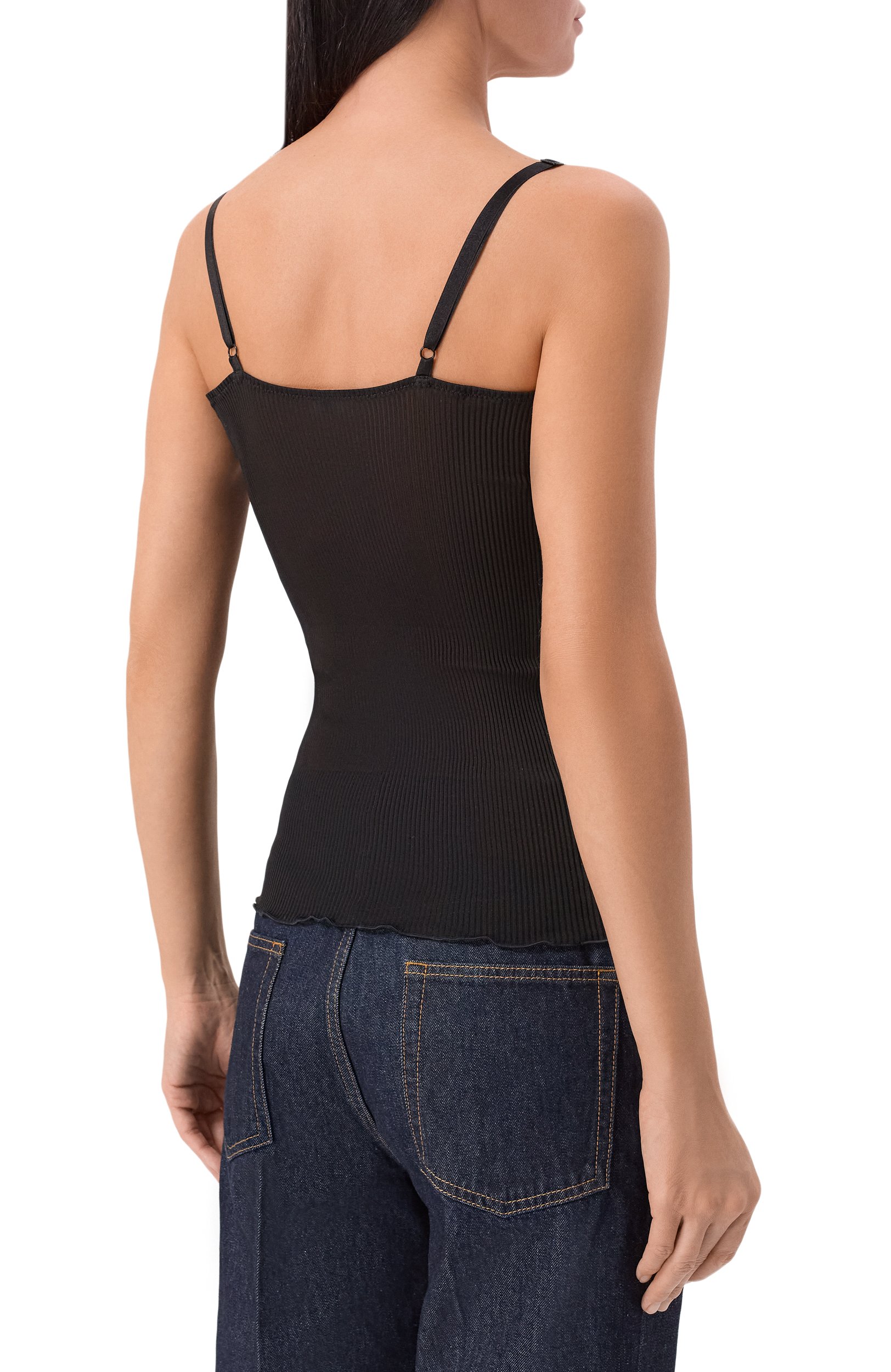 Шелковый топ SAINT LAURENT, арт. 876791/Y37SM, фото 4
