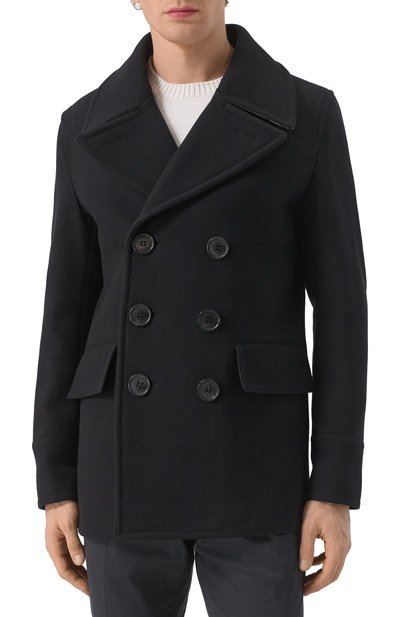 Шерстяной бушлат BURBERRY, арт. 8096920, фото 3