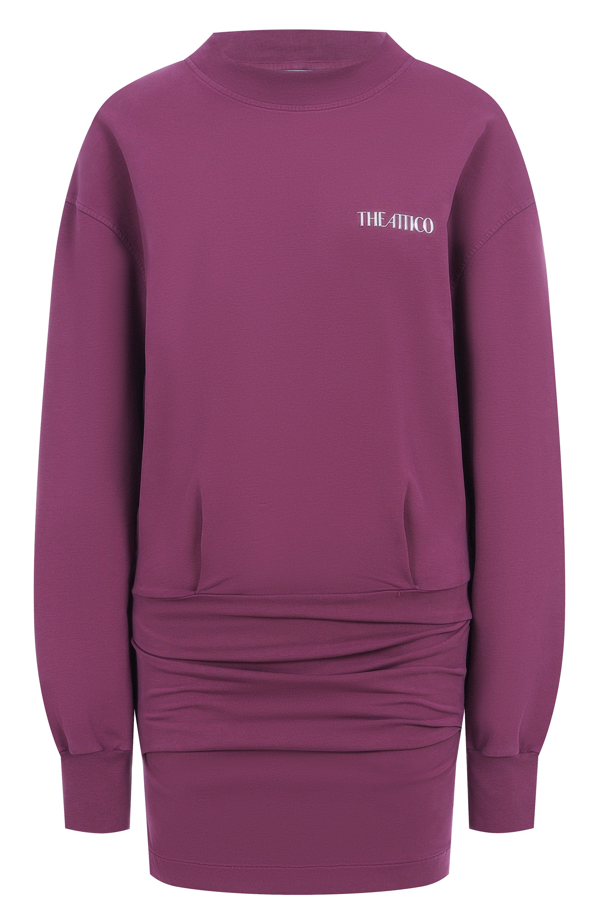 Хлопковое платье THE ATTICO, арт. 251WCA00393/JJF006AA, фото 1