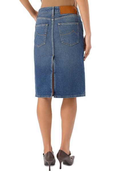 Джинсовая юбка JACOB COHEN, арт. 25I P/JDM_G0030 000 T779A V1, фото 4