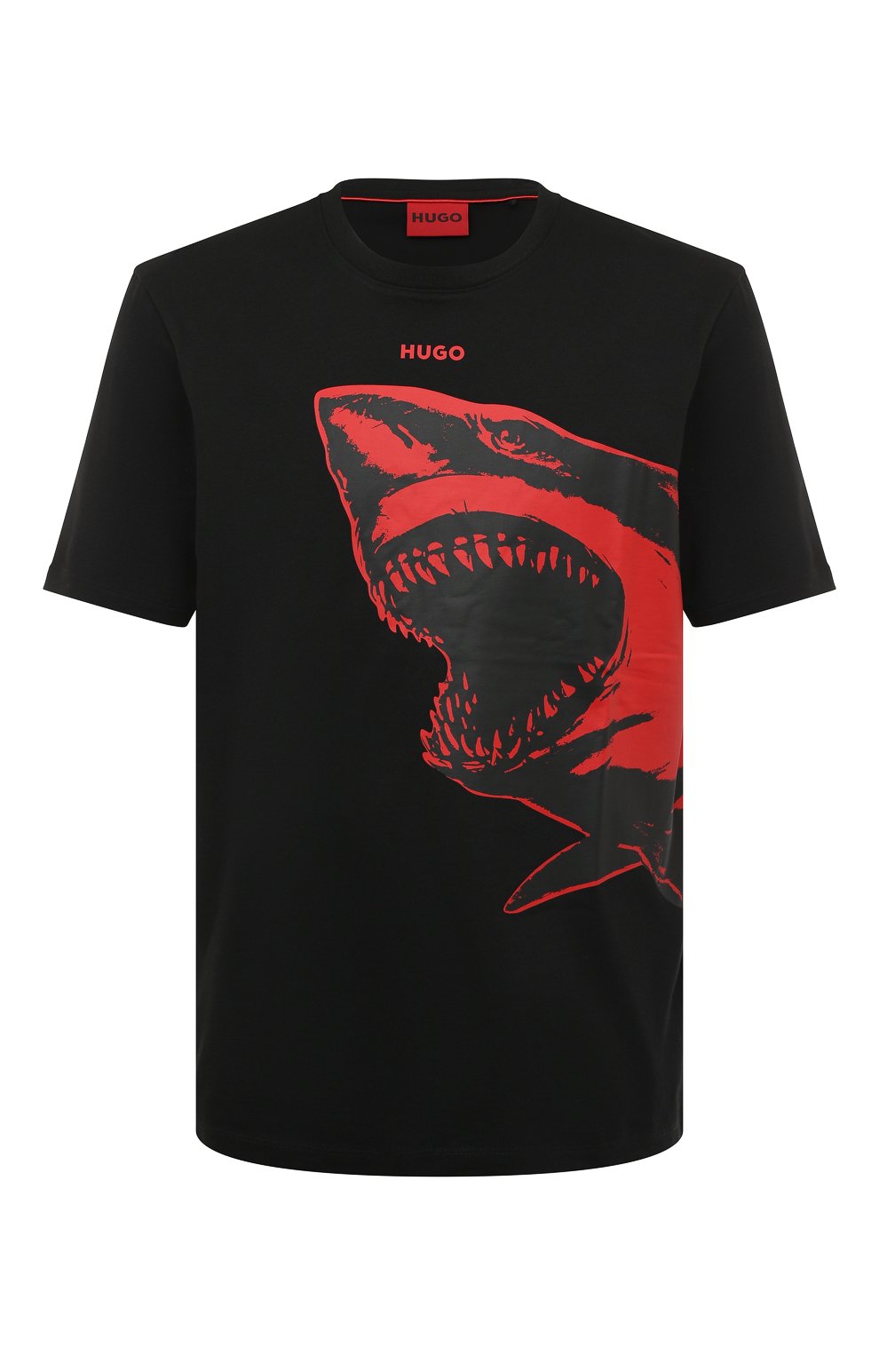 Хлопковая футболка HUGO, арт. 50493058, фото 1