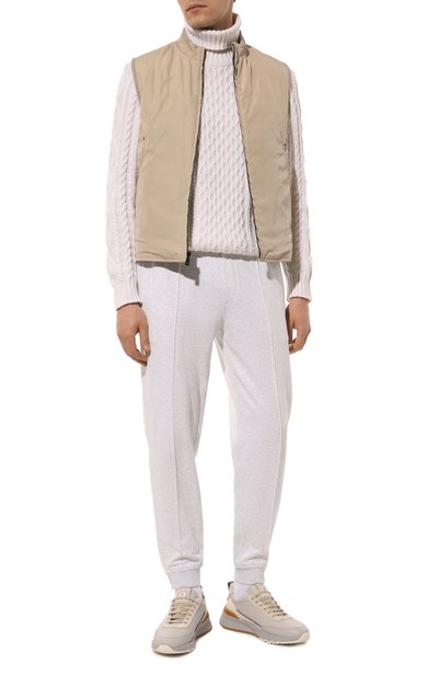 Кожаные кроссовки urban BRUNELLO CUCINELLI, арт. MZULSC0278, фото 2