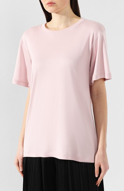 Футболка из смеси шелка и хлопка BOTTEGA VENETA, арт. 546008/VEZV0, фото 3