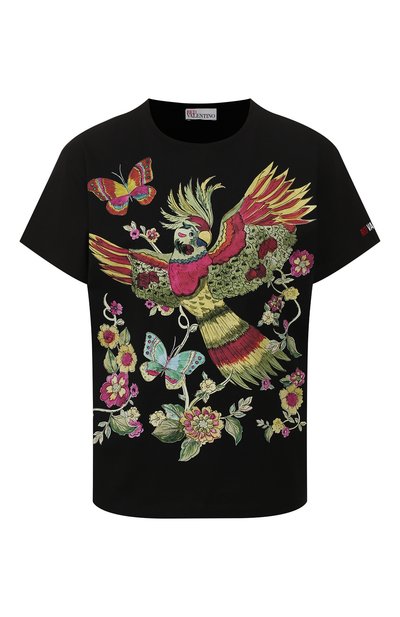 Женская хлопковая футболка REDVALENTINO, арт. TR0MG06B/544