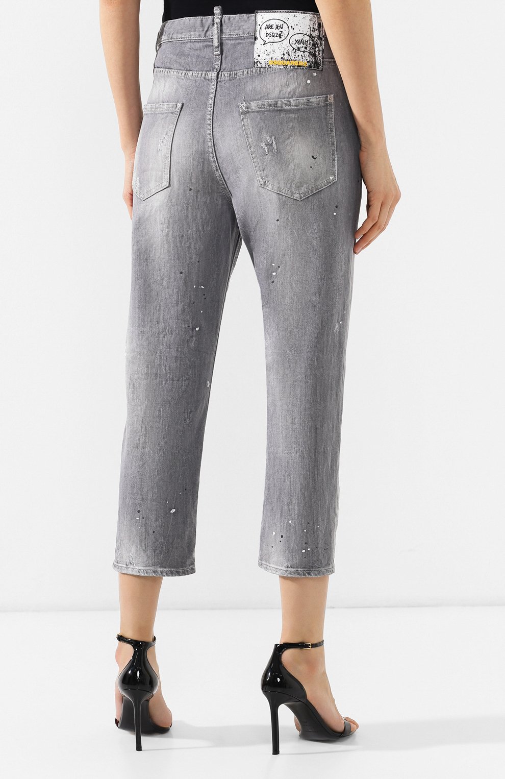 Укороченные джинсы DSQUARED2, арт. S72LB0171/S30260, фото 4