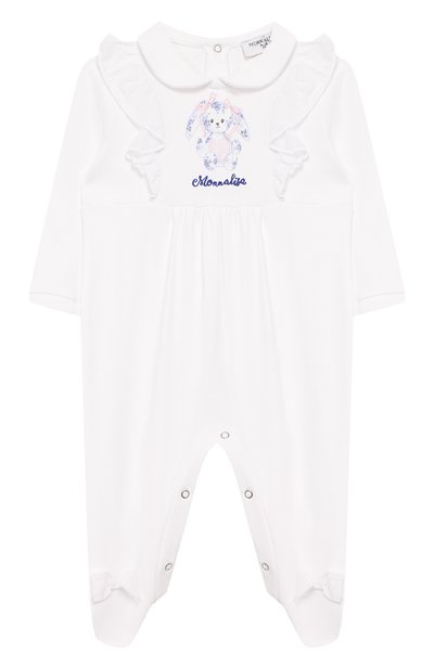 Хлопковый комбинезон MONNALISA, арт. 355203S4, фото 1