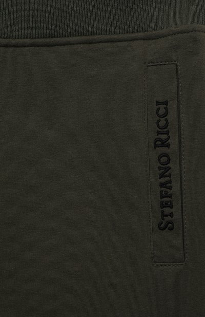 Хлопковые джоггеры STEFANO RICCI JUNIOR, арт. KY01037P3P/Y23455, фото 3
