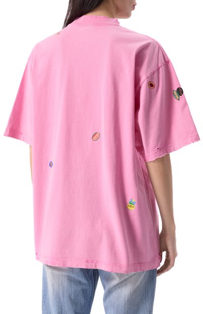 Хлопковая футболка BALENCIAGA, арт. 764235/TRVS4, фото 4