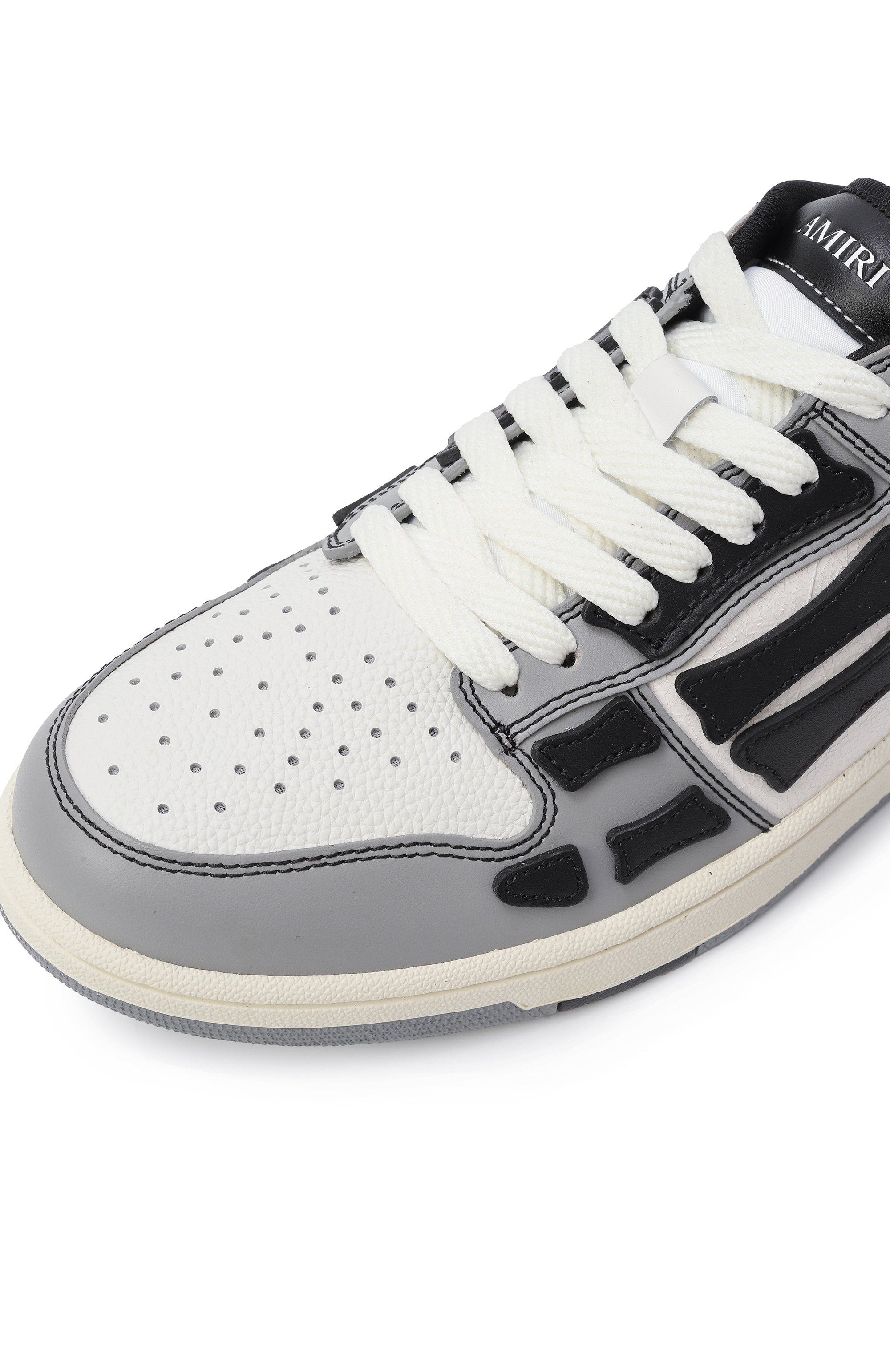 Кожаные кеды varsity skel top AMIRI, арт. AMF0SR1077, фото 7