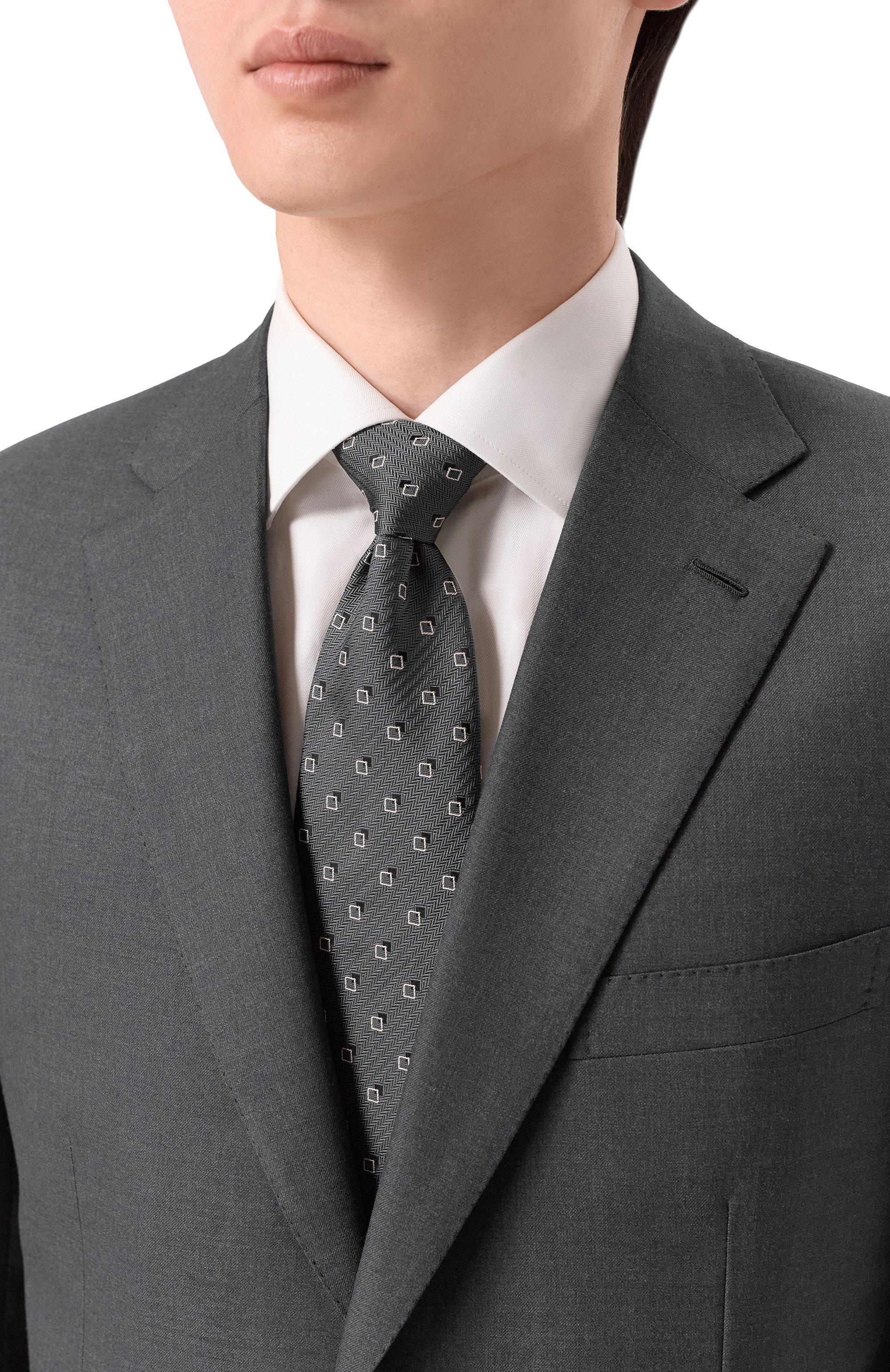 Шелковый галстук BRIONI, арт. 061D00/PD478, фото 2