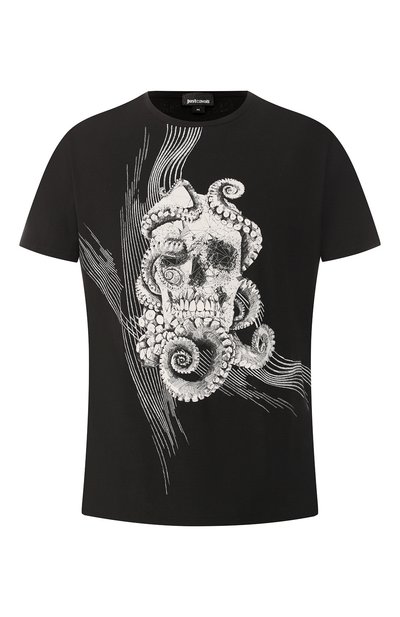 Хлопковая футболка JUST CAVALLI, арт. S01GC0532/N20663, фото 1