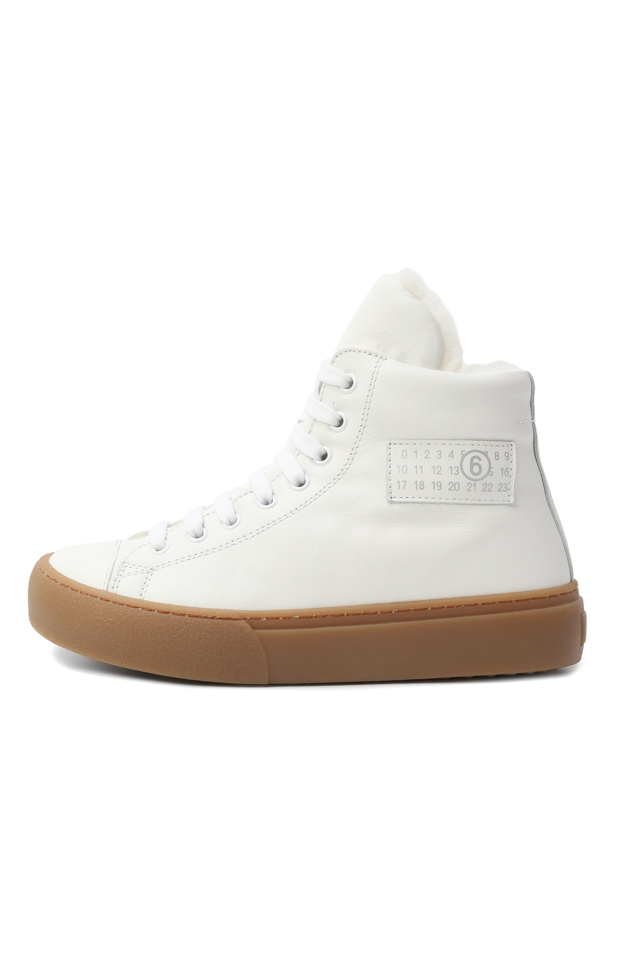 Кожаные кеды MM6, арт. 81004/VAR4/36-40, фото 2