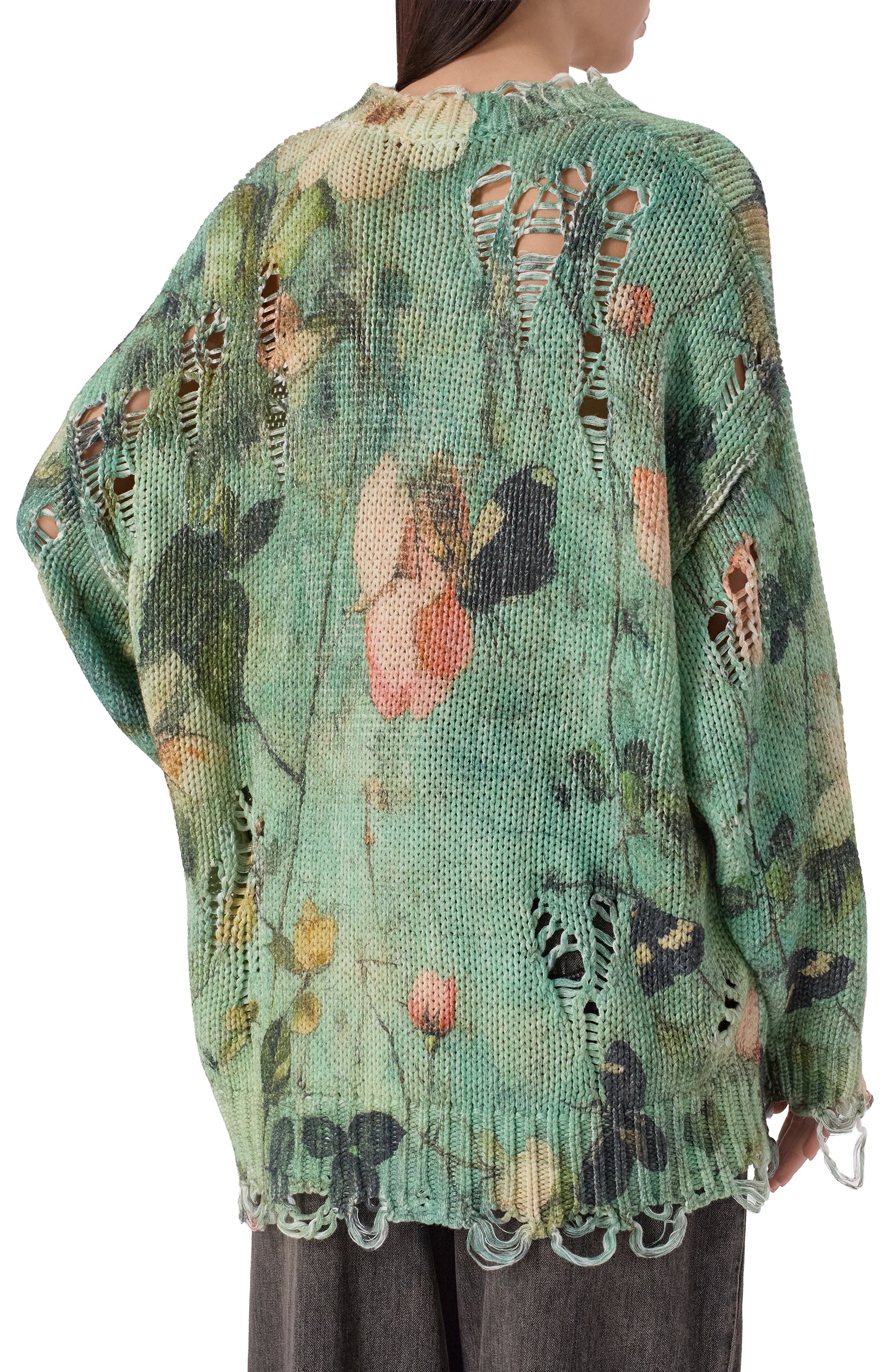 Хлопковый свитер R13, арт. R13WY197-Y218A, фото 4