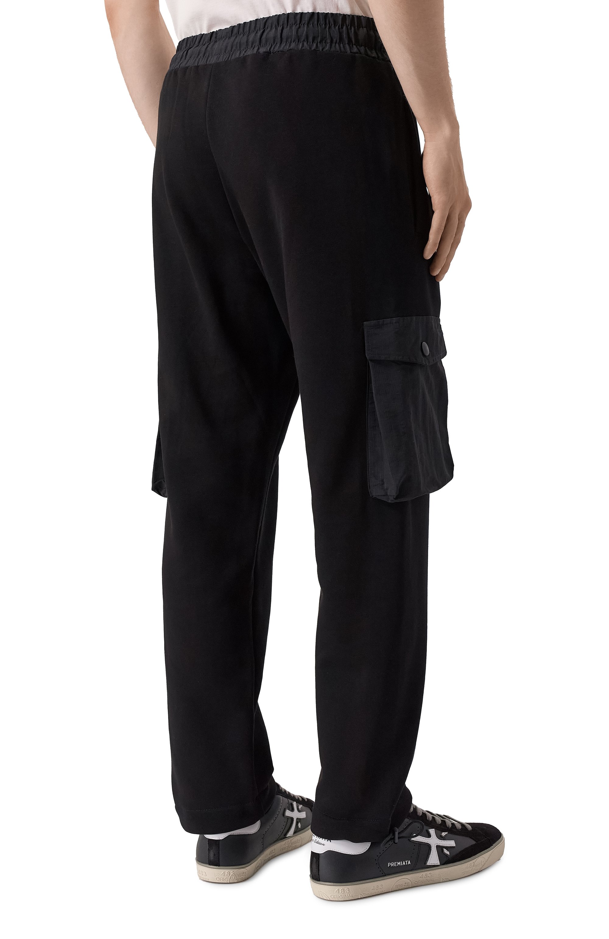 Хлопковые брюки-карго HINNOMINATE, арт. HMABM01399, фото 4