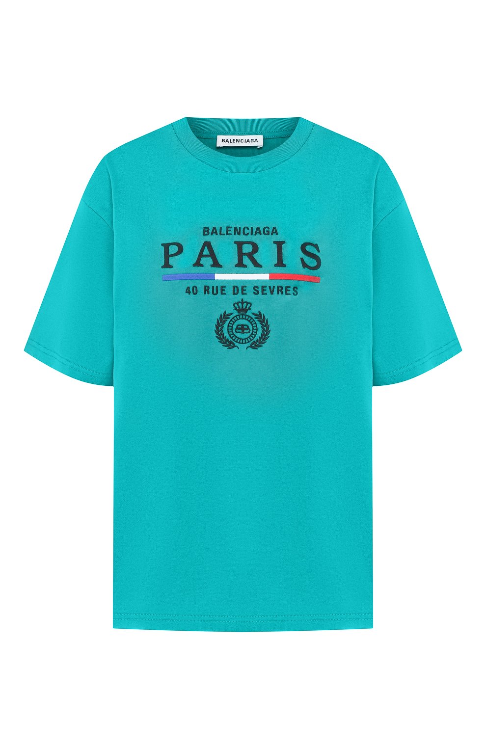 Хлопковая футболка BALENCIAGA, арт. 594599/TGV48, фото 1