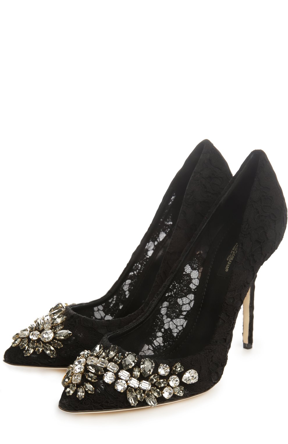 Кружевные туфли bellucci с декором DOLCE & GABBANA, арт. 0112/CD0007/AR247, фото 2