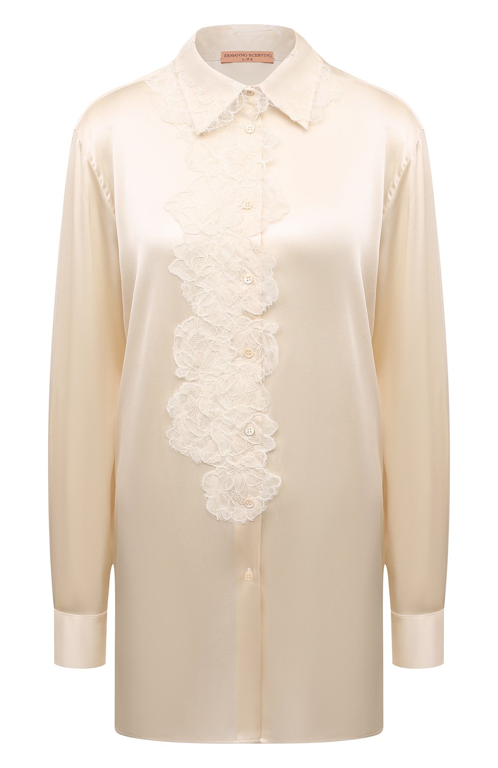 Шелковая блузка ERMANNO SCERVINO, арт. D454K606TBW, фото 1