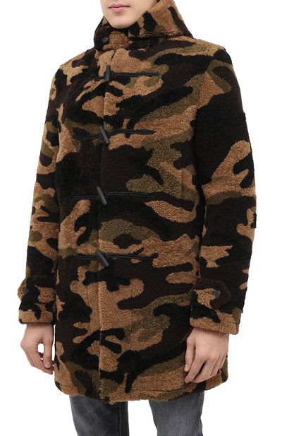 Шуба из овчины SAINT LAURENT, арт. 625115/Y7VC2, фото 4