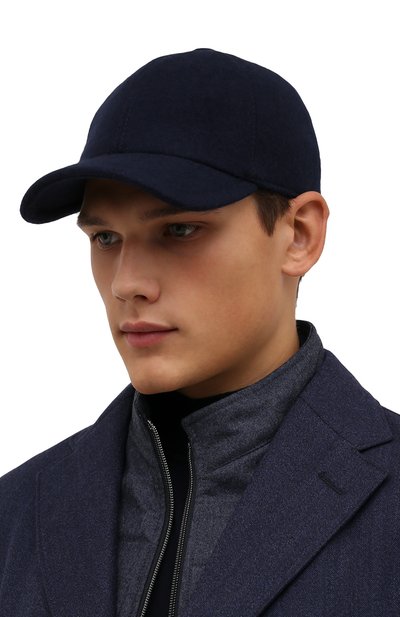Кашемировая бейсболка FEDELI, арт. 4UI00801, фото 2