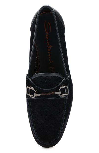 Кожаные лоферы SANTONI, арт. MCPT16643LC7SPRFU58, фото 5