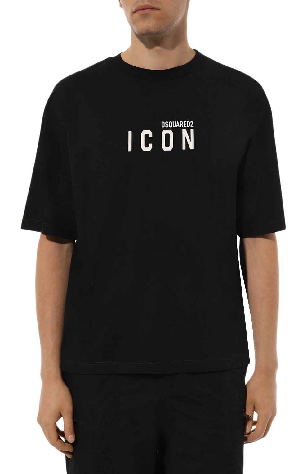 Хлопковая футболка icon DSQUARED2, арт. S79GC0102/D20020, фото 3