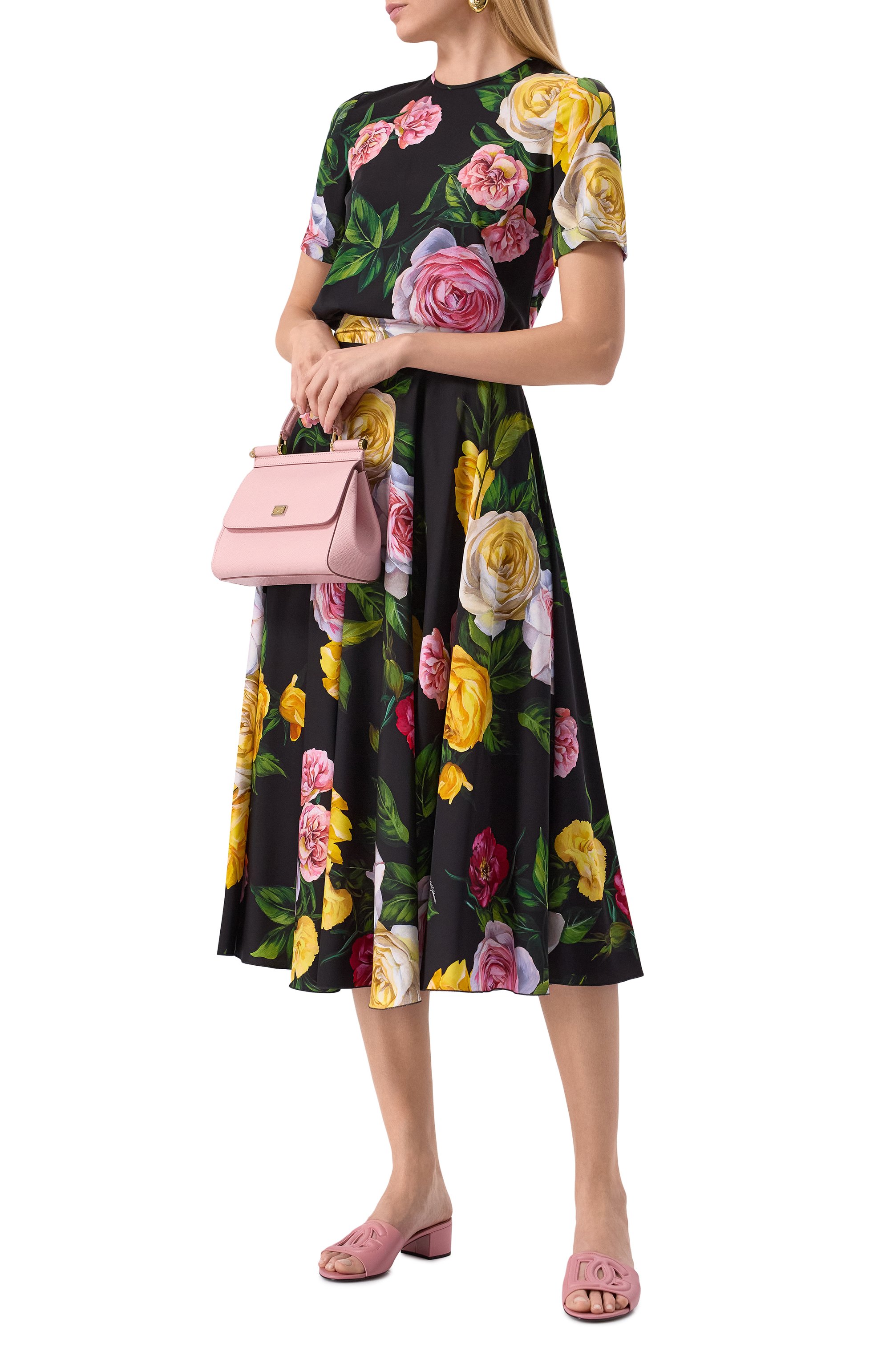 Кожаные мюли bianca 40 DOLCE & GABBANA, арт. CR1755/AY329, фото 3