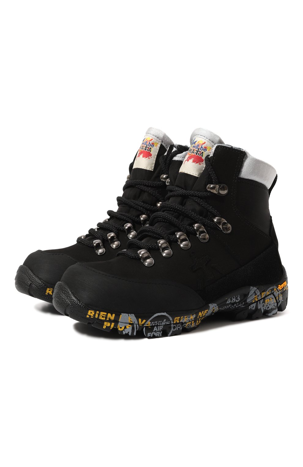 Кожаные ботинки PREMIATA WILL BE, арт. TREK M/15M301511/CHILD, фото 1