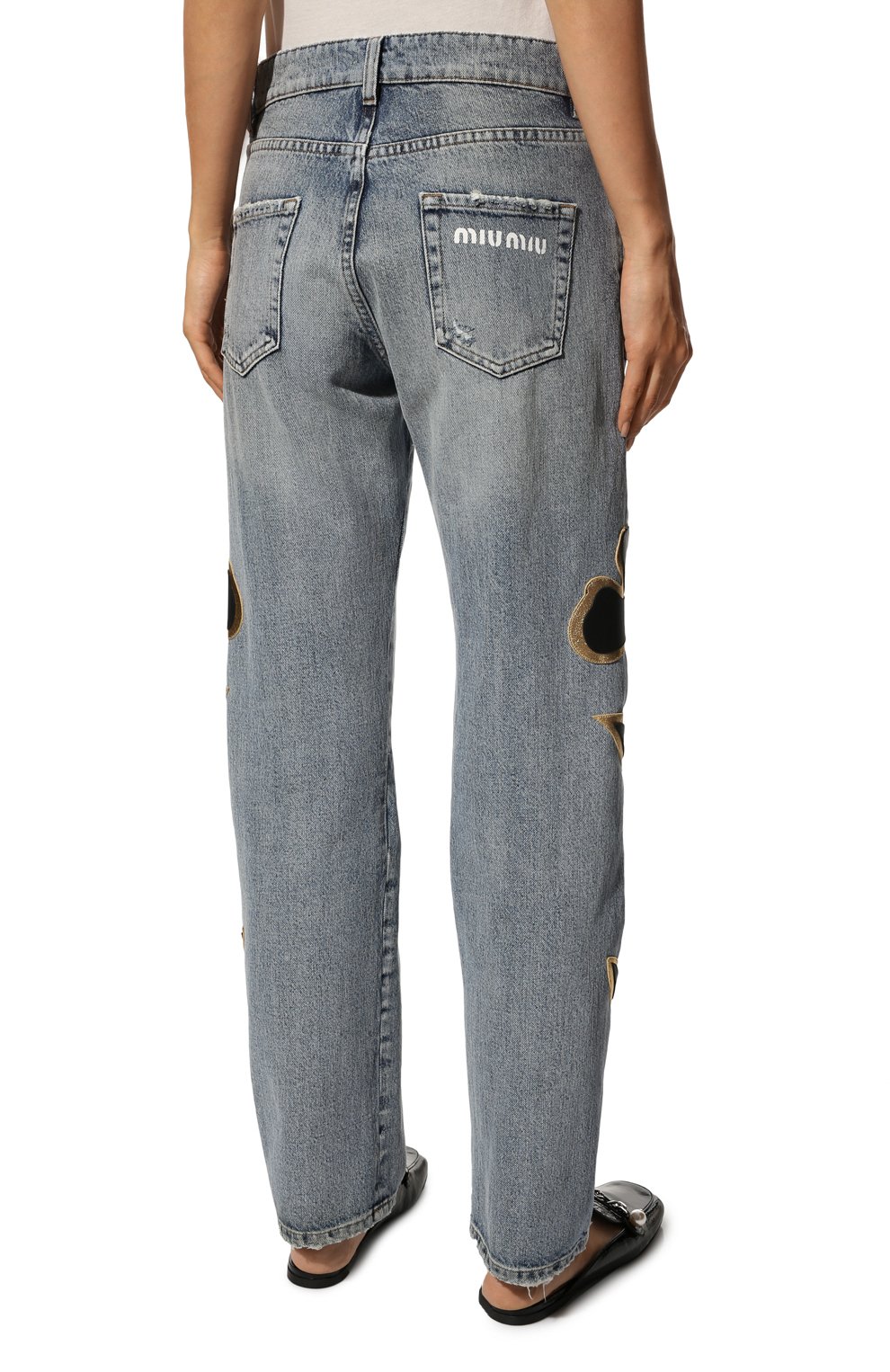 Джинсы MIU MIU, арт. GWP431-10RI-F0013, фото 4