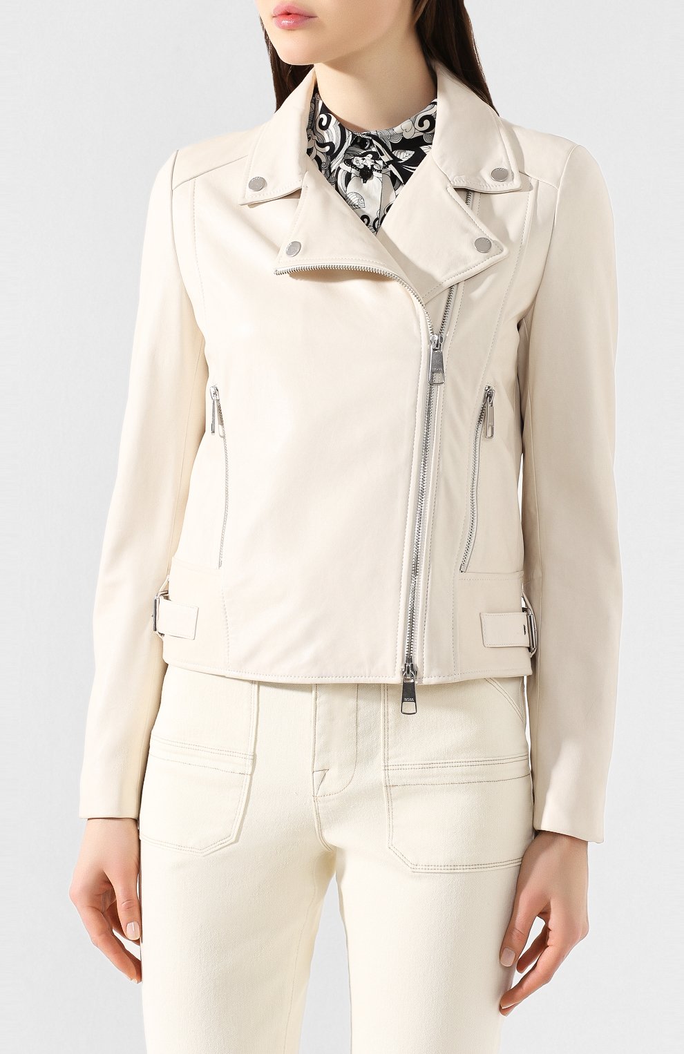 Кожаная куртка BOSS, арт. 50423130, фото 3