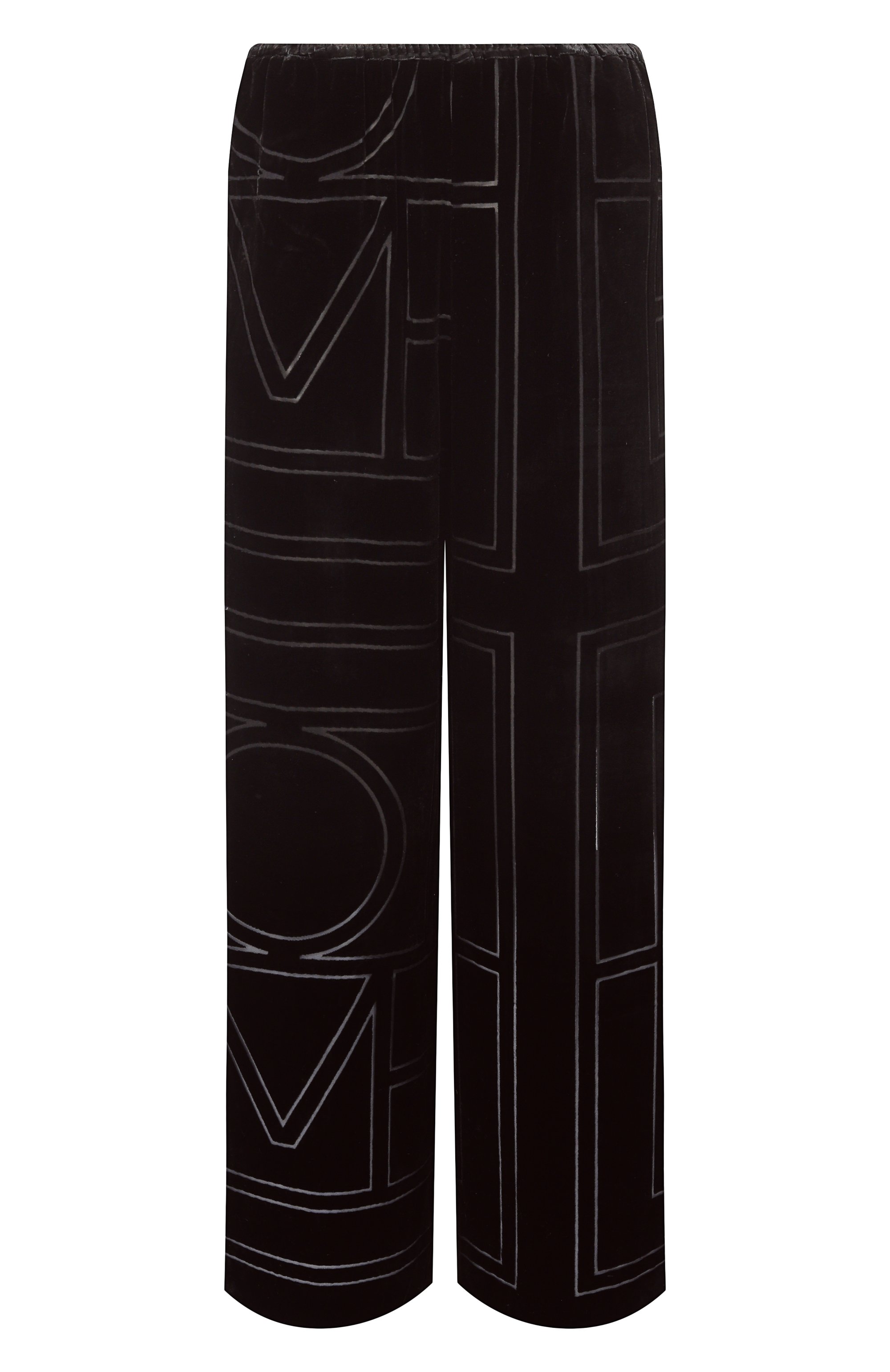 Бархатные брюки TOTEME, арт. 261-WRB1092-FB0548, фото 1