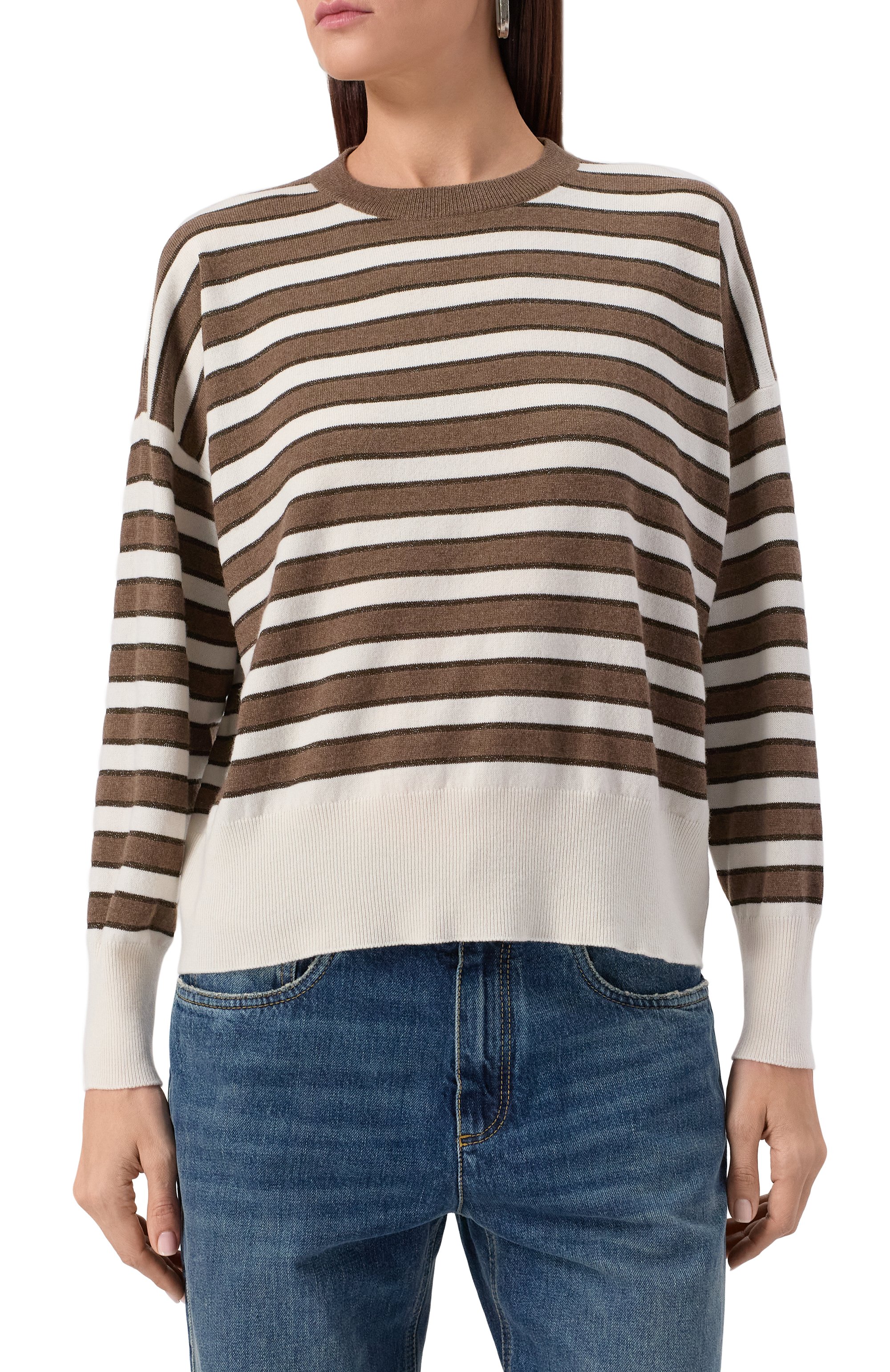 Кашемировый свитер BRUNELLO CUCINELLI, арт. M12205920P, фото 3