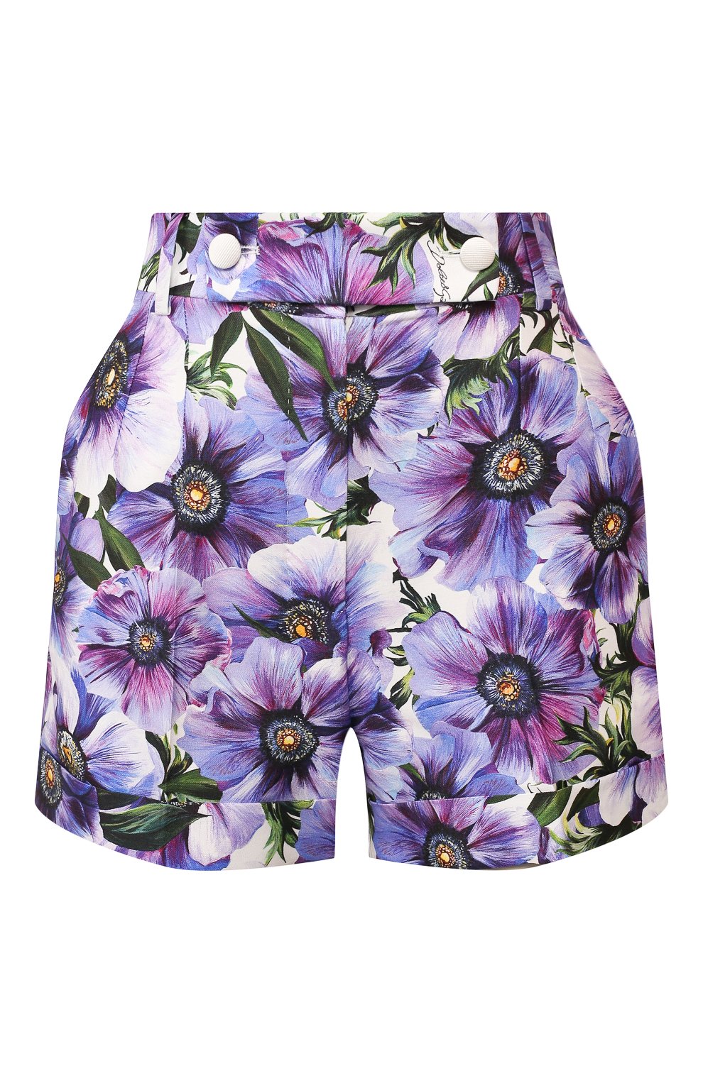 Шорты из смеси хлопка и шелка DOLCE & GABBANA, арт. FTBPZT/HSM2W, фото 1