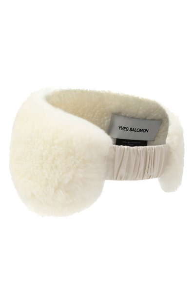 Повязка на голову из овчины YVES SALOMON, арт. 25WAA612XXD0TM, фото 2