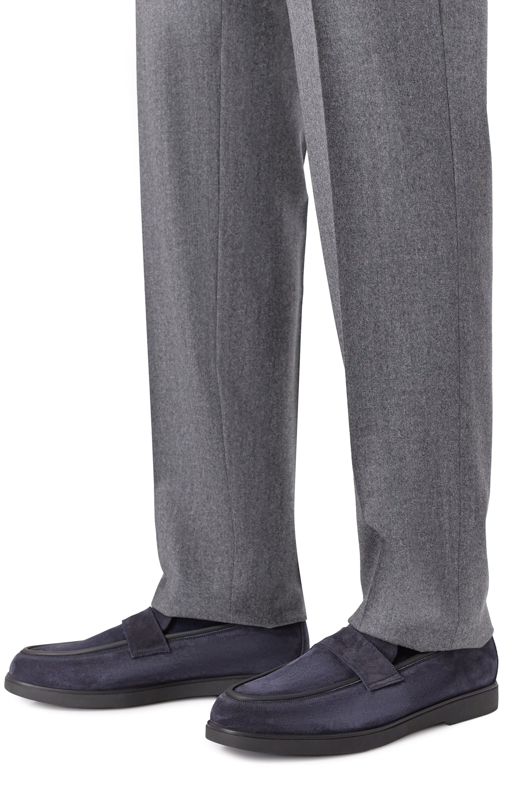 Замшевые лоферы W.GIBBS, арт. 1078011/CAM0SCI0 RAIN W00LEN, фото 3