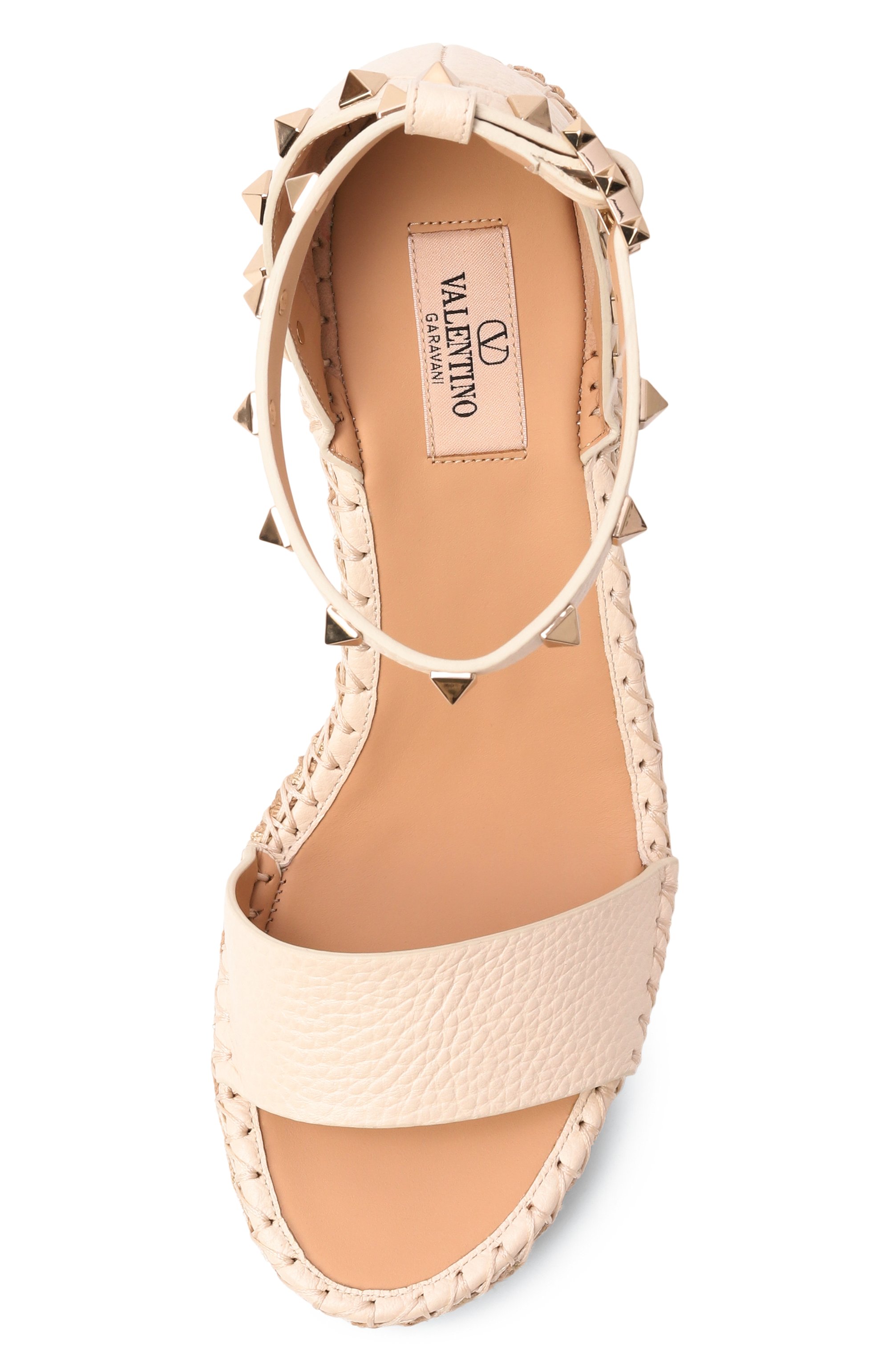 Кожаные босоножки rockstud double 105 VALENTINO, арт. 8W2S0090/FEQ, фото 6