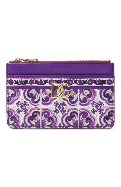 Женский кожаный футляр для кредитных карт DOLCE & GABBANA, арт. BI1261/A0026
