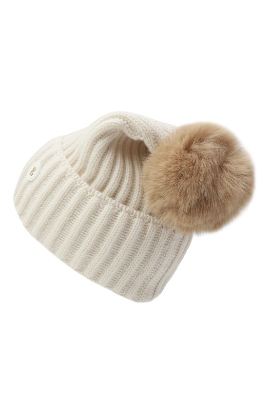Шапка из шерсти и вискозы Bogner 91786087 Белый  91786087 Фото 2