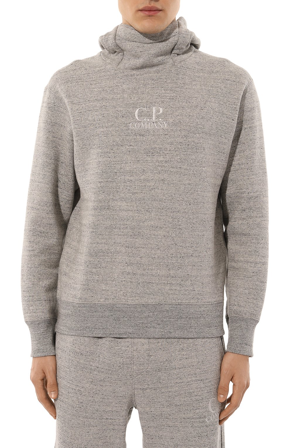 Хлопковое худи C.P. COMPANY, арт. 17CMSS137A110222W, фото 3