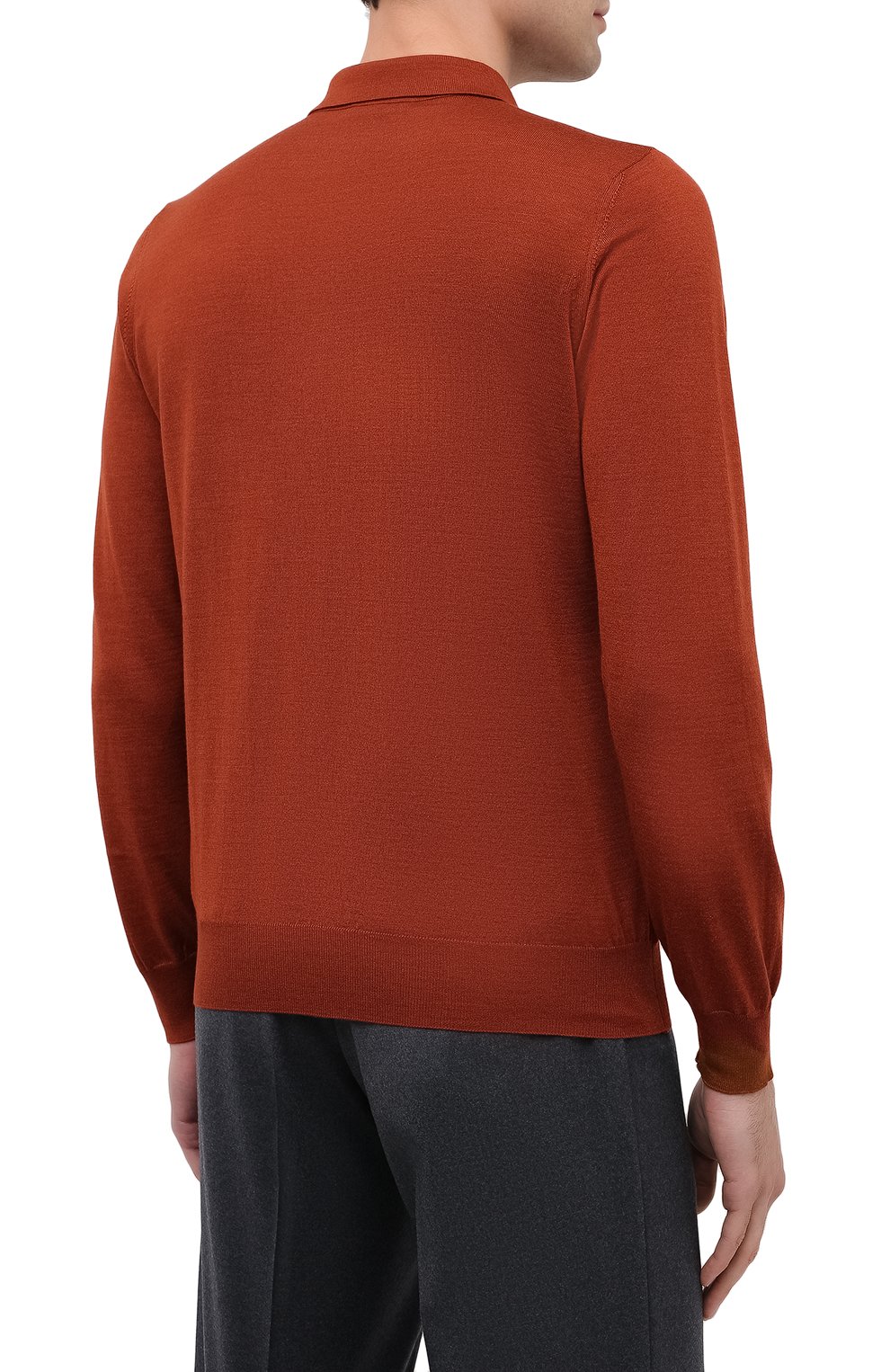 Поло из кашемира и шелка ZILLI, арт. MBU-PB038-CLCC1/ML02/AMIS, фото 4