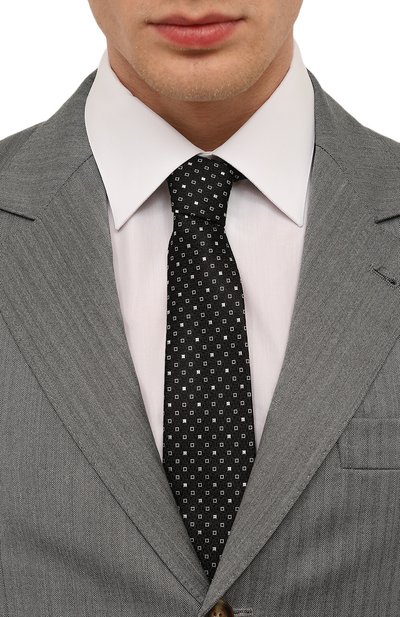 Шелковый га лстук CANALI, арт. 18/HJ03825, фото 2