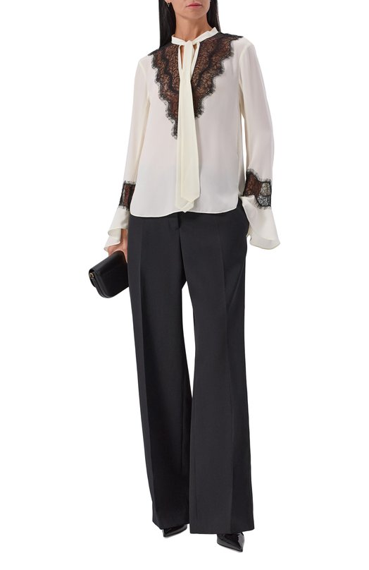 Шелковая блузка Zadig and Voltaire WWSH02236 Кремовый  WWSH02236 Фото 2
