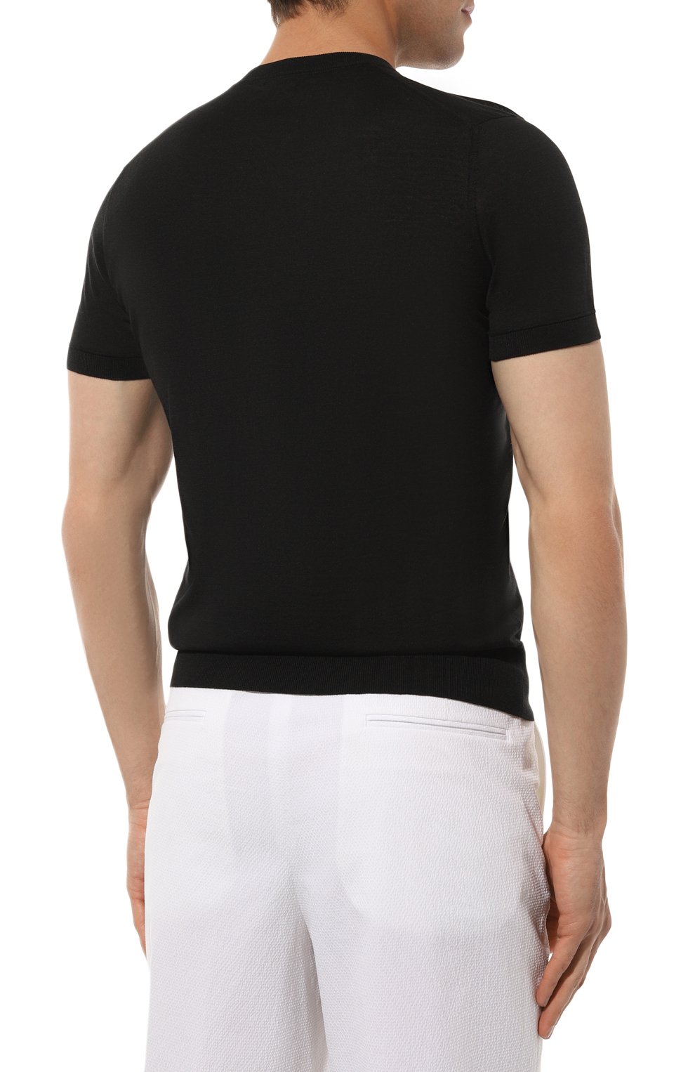 Джемпер из шелка и хлопка TOM FORD, арт. YMS002/KCS001, фото 4