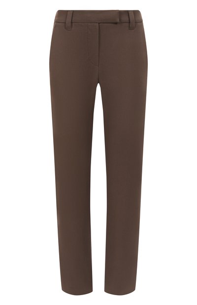 Женские хлопковые брюки BRUNELLO CUCINELLI, арт. MP126P7258