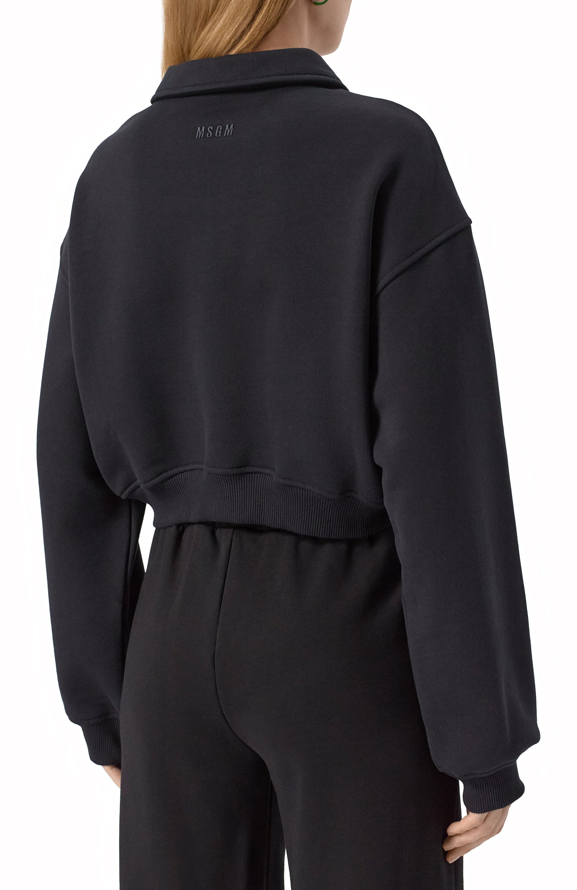 Хлопковый свитшот MSGM, арт. 3841MDM88/257001, фото 4