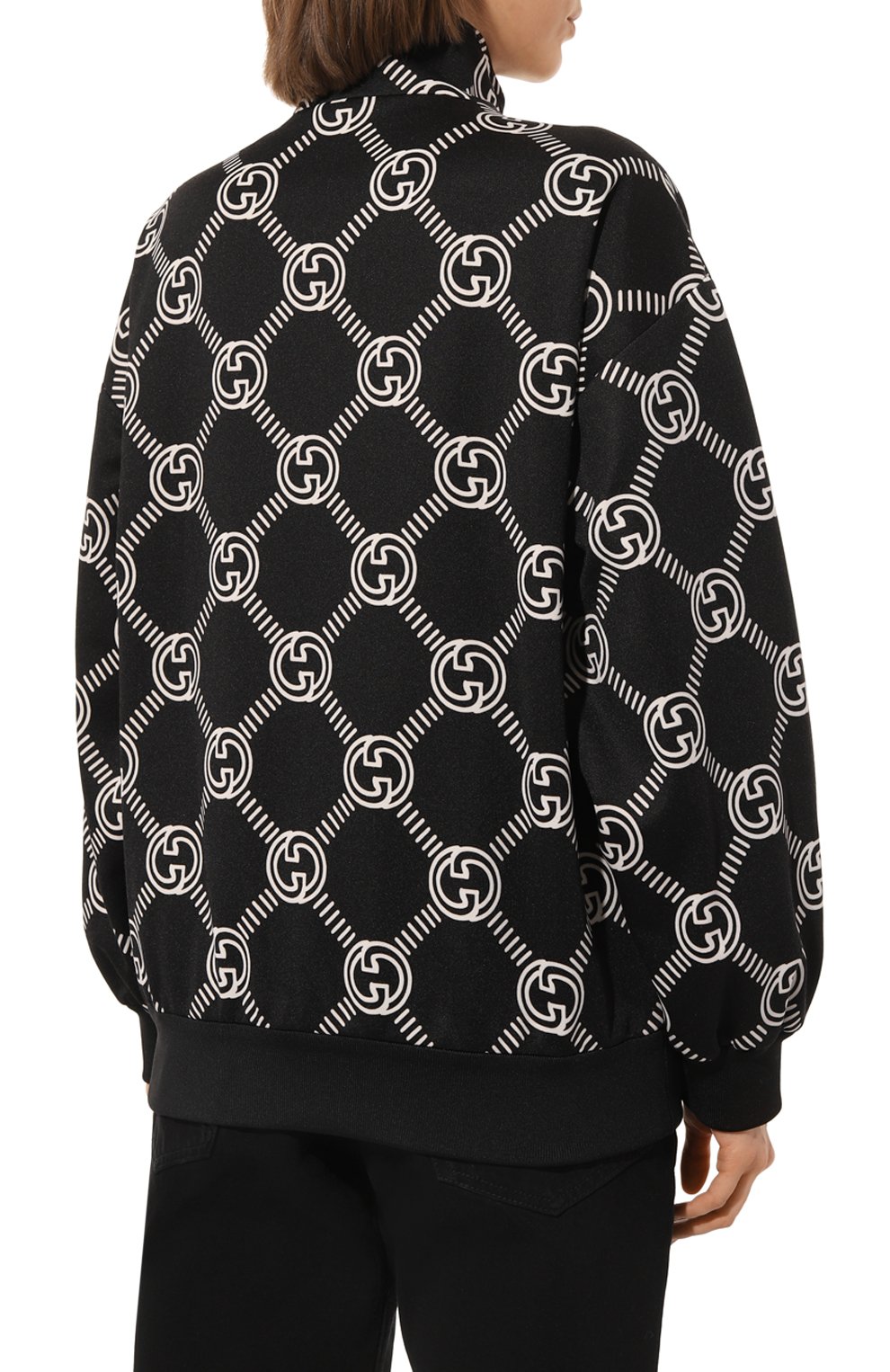 Толстовка GUCCI черного цвета по цене 180000 руб., арт. 681271 XJD1I, фото 4 Толстовка GUCCI, арт. 681271 XJD1I, фото 4