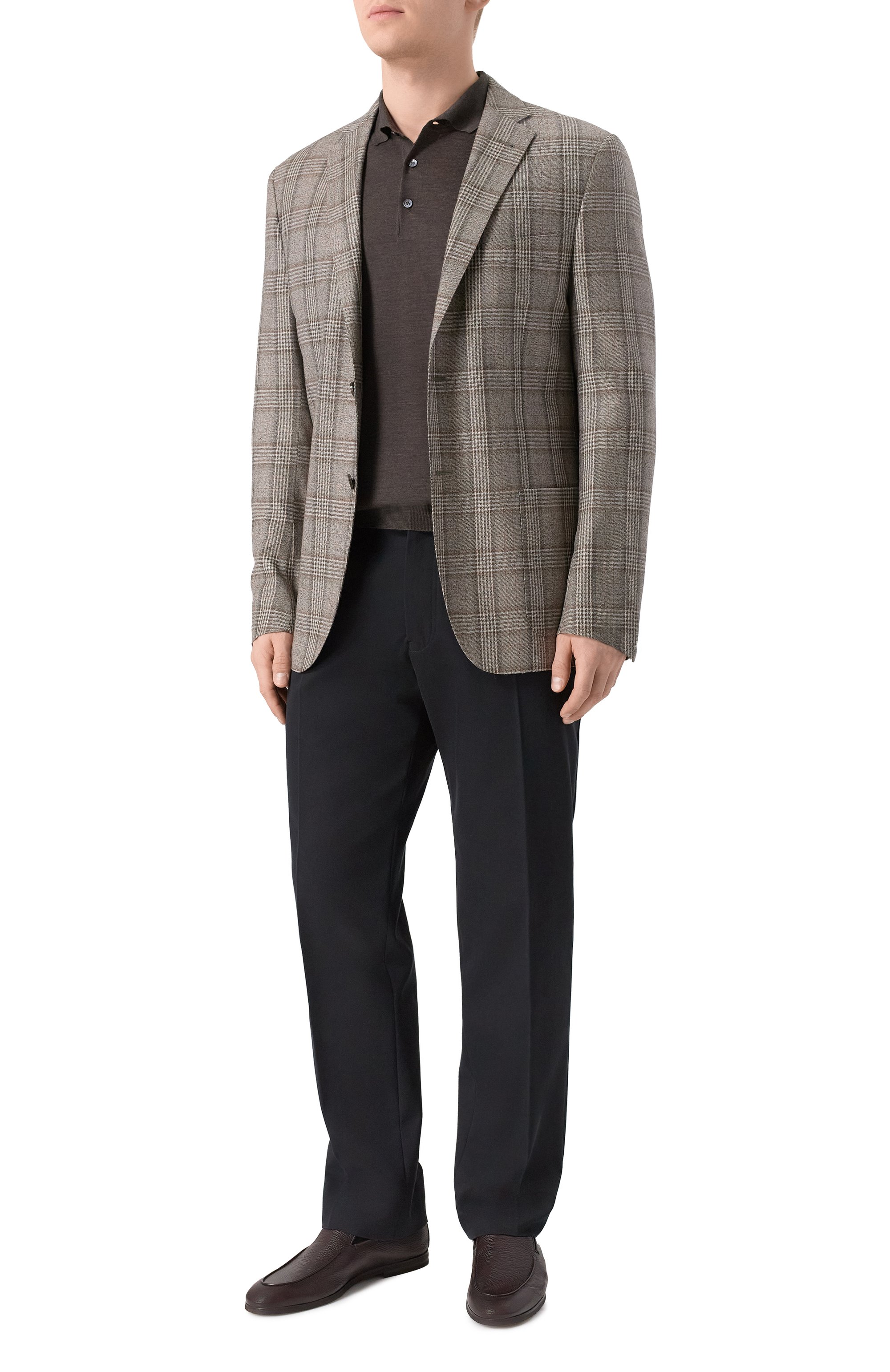 Кожаные лоферы BARRETT, арт. 221U069.26/CERV0 ASP0RT, фото 2